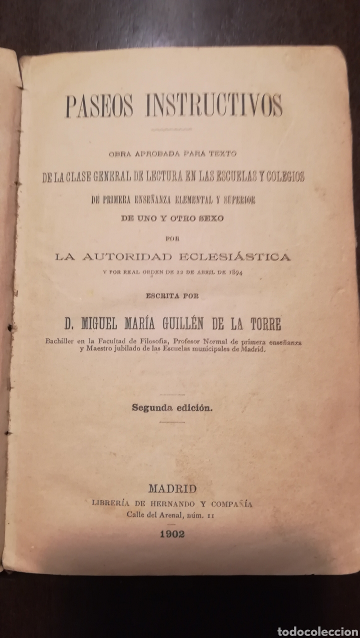 Libros antiguos: Paseos Instructivos. 1902. - Foto 3