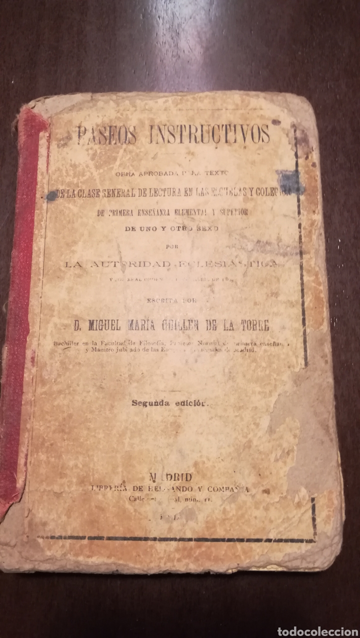 Libros antiguos: Paseos Instructivos. 1902. - Foto 1