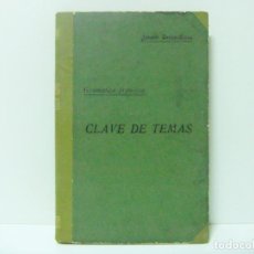 Libros antiguos: GRAMÁTICA FRANCESA CLAVE DE TEMAS - JOAQUÍN GARCÍA BRAVO - LUIS TASSO BARCELONA 1902 LIBRO FRANCÉS. Lote 184884808