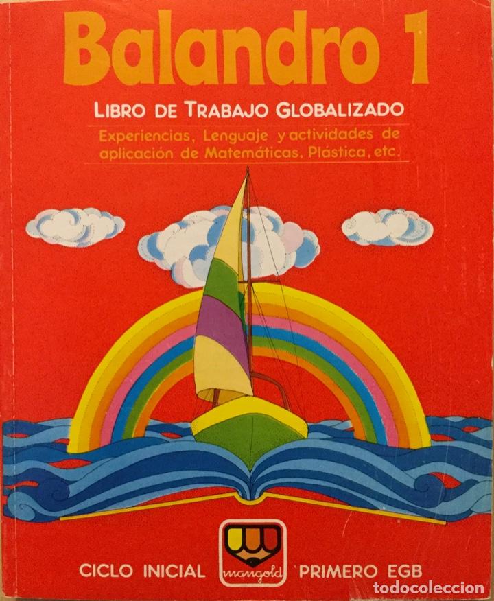 Libros antiguos: Balandro 1 EGB. Mangold - Foto 1