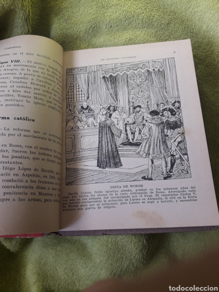 Libros antiguos: Compendio de Historia Universal, libro de 1934 - Foto 3