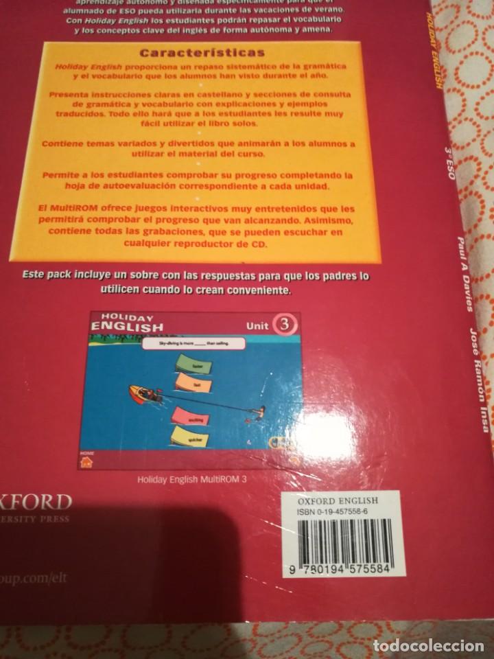 Libros antiguos: Libro ejercicios de ingles - Foto 2
