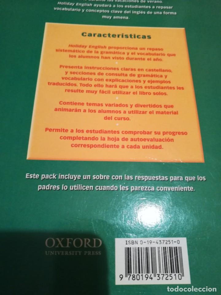 Libros antiguos: Cuadernillo vacaciones ingles 2004 - Foto 2