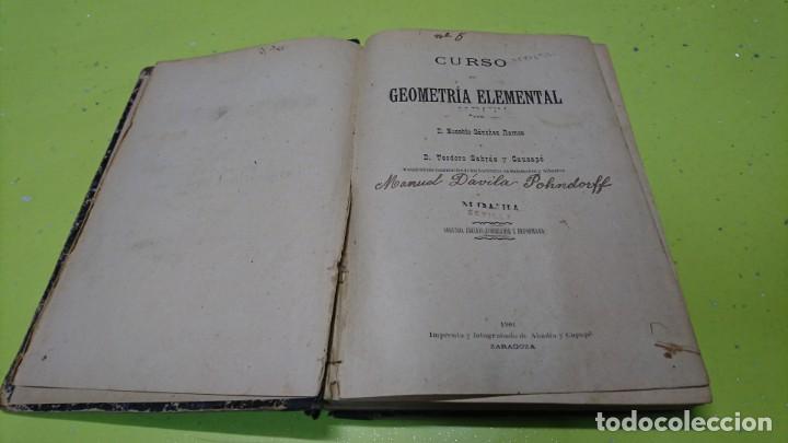 Libros antiguos: CURSO DE GEOMETR&Iacute;A ELEMENTAL, 1904, EUSEBIO S&Aacute;NCHEZ - Foto 1