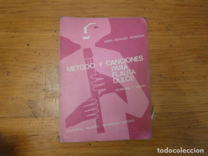 Libros antiguos: canciones para flauta,,,,, - Foto 2