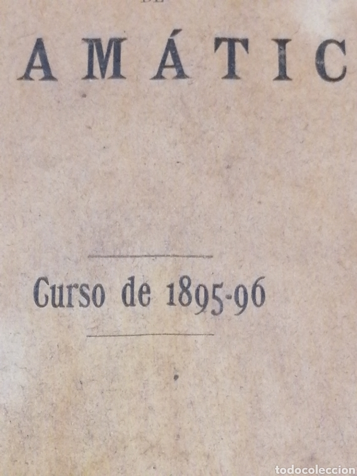 Libros antiguos: Programa educativo &Aacute;lava 1895/96 - Foto 2