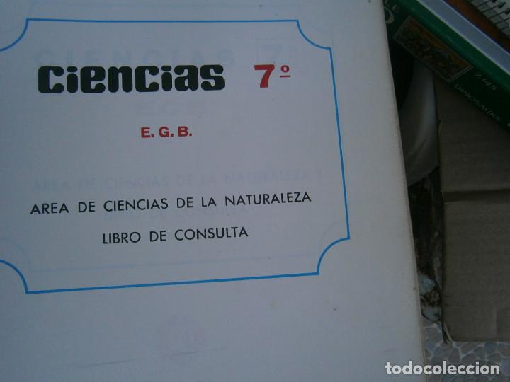 Libros antiguos: ciencias 7 egb - Foto 2