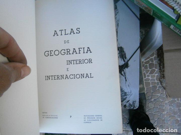 Libros antiguos: atlas - Foto 3