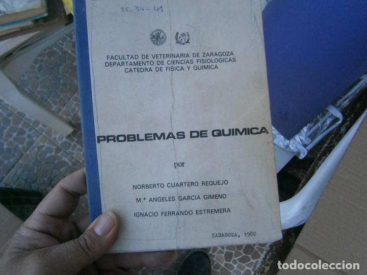 Libros antiguos: problemas de quimica - Foto 1