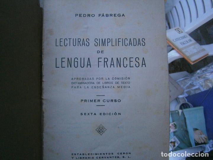 Libros antiguos: lecturas francesa,,,,,, - Foto 3
