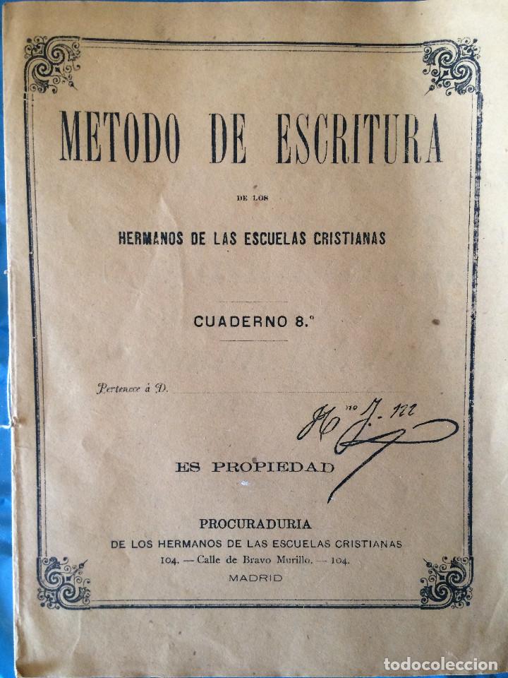 Libros antiguos: METODO ESCRITURA - Foto 1
