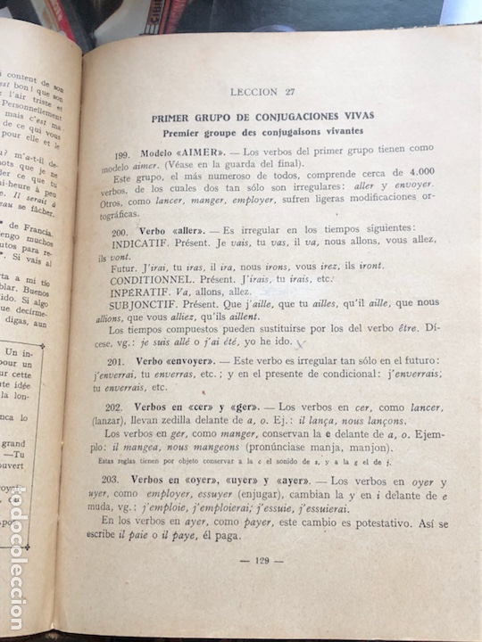 Libros antiguos: Libro de lengua francesa 2 curso - Foto 4