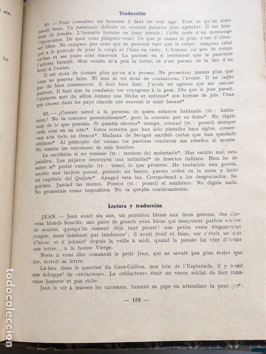 Libros antiguos: Libro de lengua francesa 2 curso - Foto 6