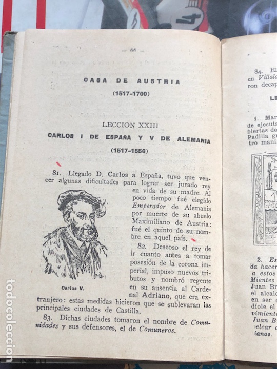 Libros antiguos: Libro historia de espa&ntilde;a primer grado - Foto 6