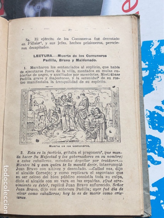 Libros antiguos: Libro historia de espa&ntilde;a primer grado - Foto 7