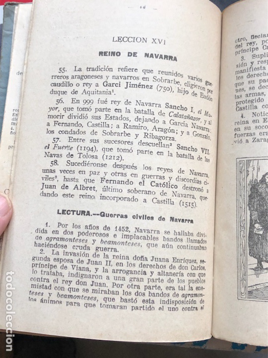 Libros antiguos: Libro historia de espa&ntilde;a primer grado - Foto 8