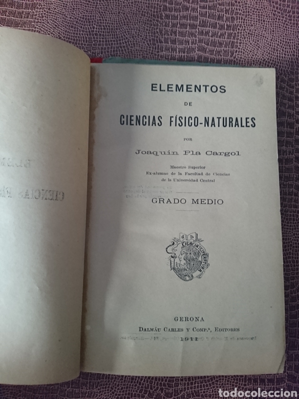 Libros antiguos: Historia natural - Foto 3