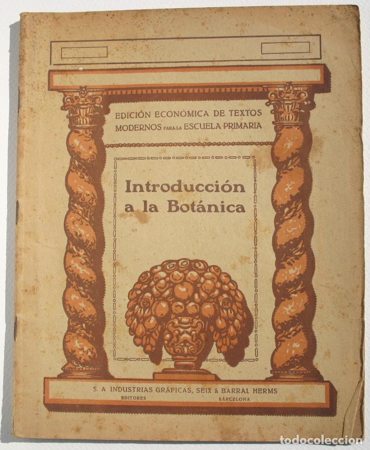 Libros antiguos: Introducci&oacute;n a la bot&aacute;nica - Foto 1