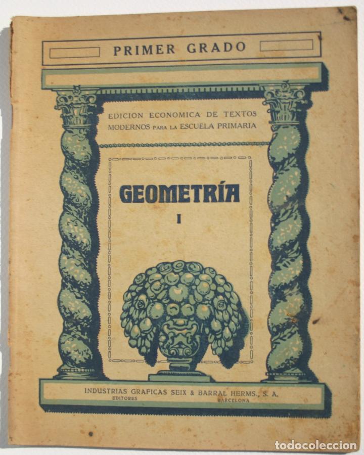 Libros antiguos: Geometr&iacute;a I - Foto 1