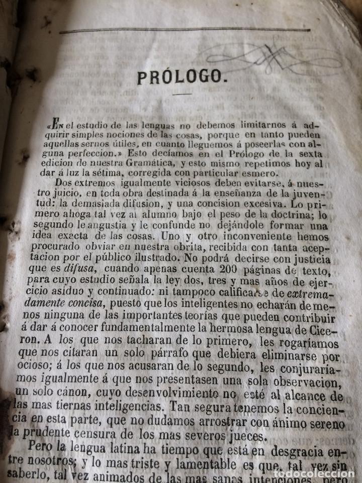 Libros antiguos: GRAMATICA LATINA - Foto 2
