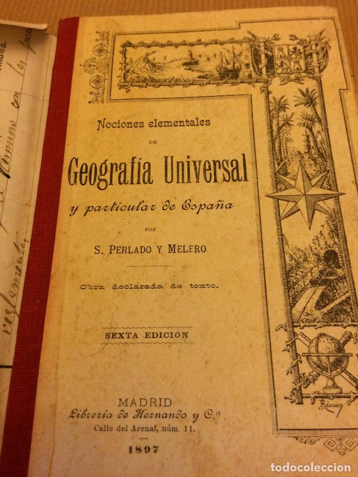 Libros antiguos: GEOGRAFIA UNIVERSAL 1897 - Foto 2