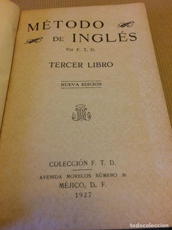Libros antiguos: METODO INGLES 1927 - Foto 1
