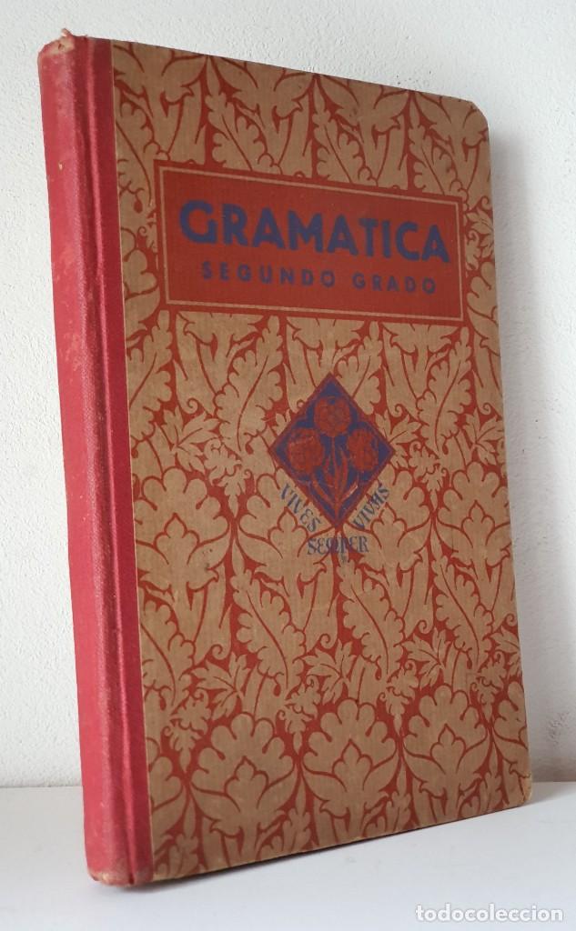 Libros antiguos: GRAM&Aacute;TICA SEGUNDO GRADO *** EDELVIVES 1935 - Foto 1