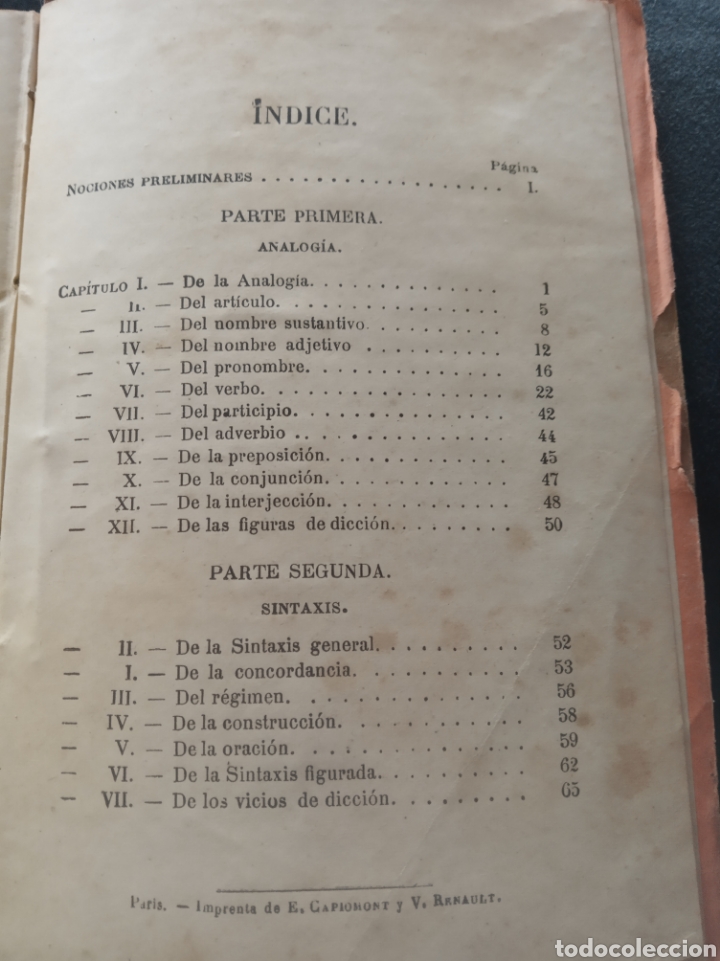Libros antiguos: Gram&aacute;tica Castellana. - Foto 4