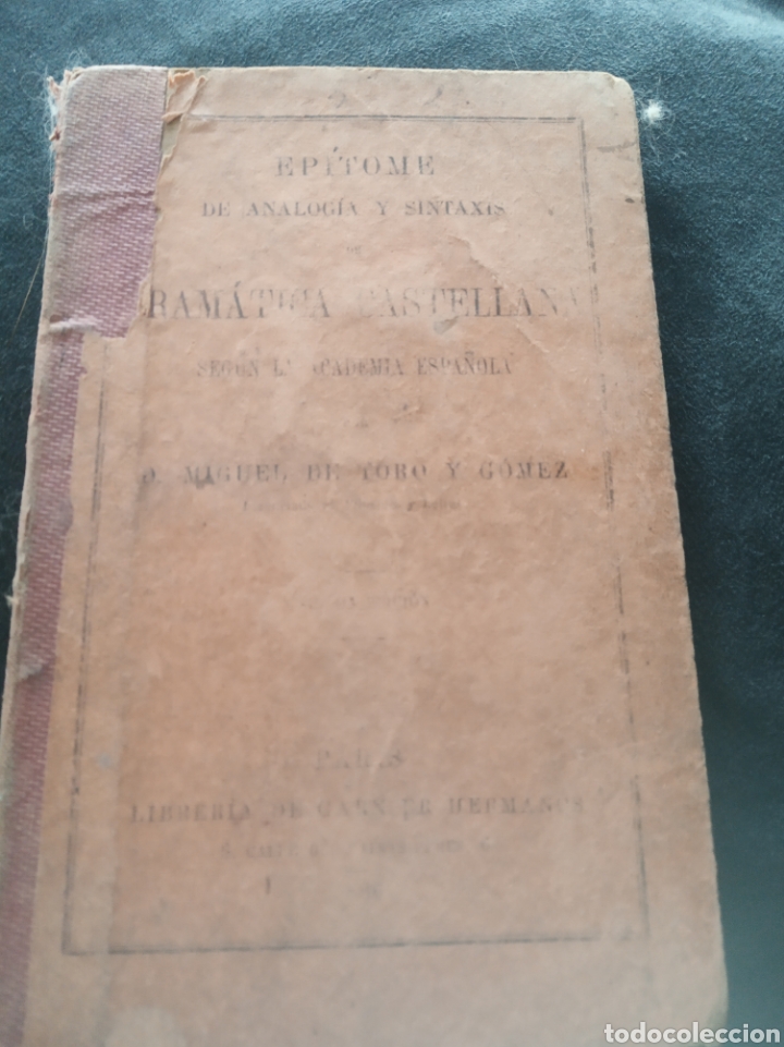 Libros antiguos: Gram&aacute;tica Castellana. - Foto 1