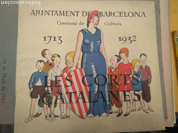 Libros antiguos: LES CORTS CATALANES - Foto 1
