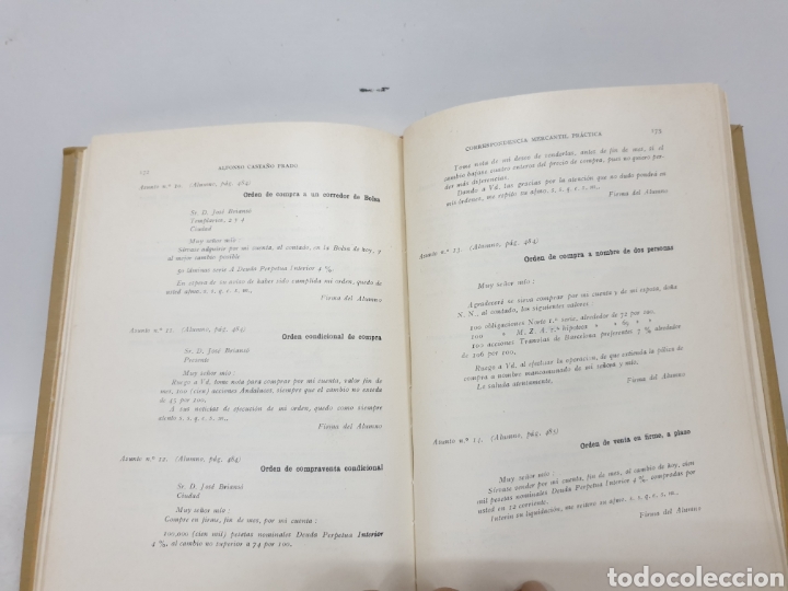 Libros antiguos: CORRESPONDENCIA MERCANTIL PR&Aacute;CTICA 1931 - Foto 4