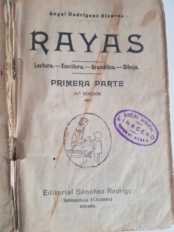 Libros antiguos: RAYAS PRIMERA PARTE 1932 - Foto 2