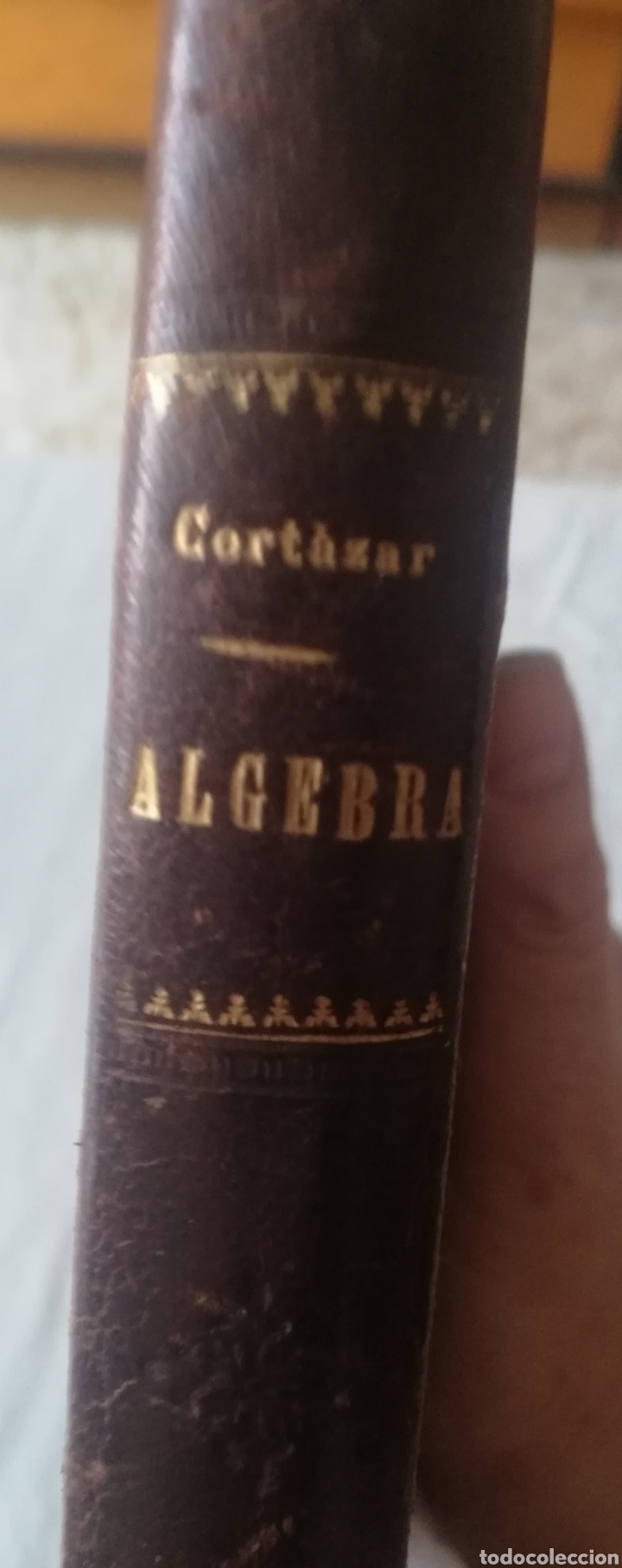 Libros antiguos: Tratado de &Aacute;lgebra Elemental D. J. CORTAZAR - Foto 2