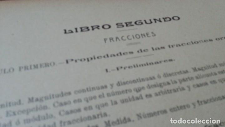 Libros antiguos: Libro escolar a&ntilde;o 1923. Aritm&eacute;tica. Pr&aacute;cticamente centenario. - Foto 4