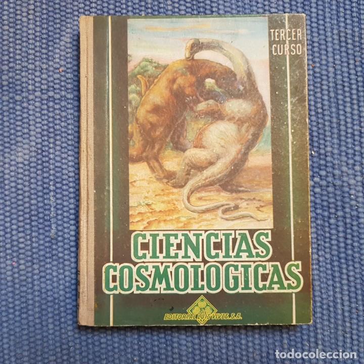 Libros antiguos: Ciencias cosmol&oacute;gicas Tercer curso - Foto 1