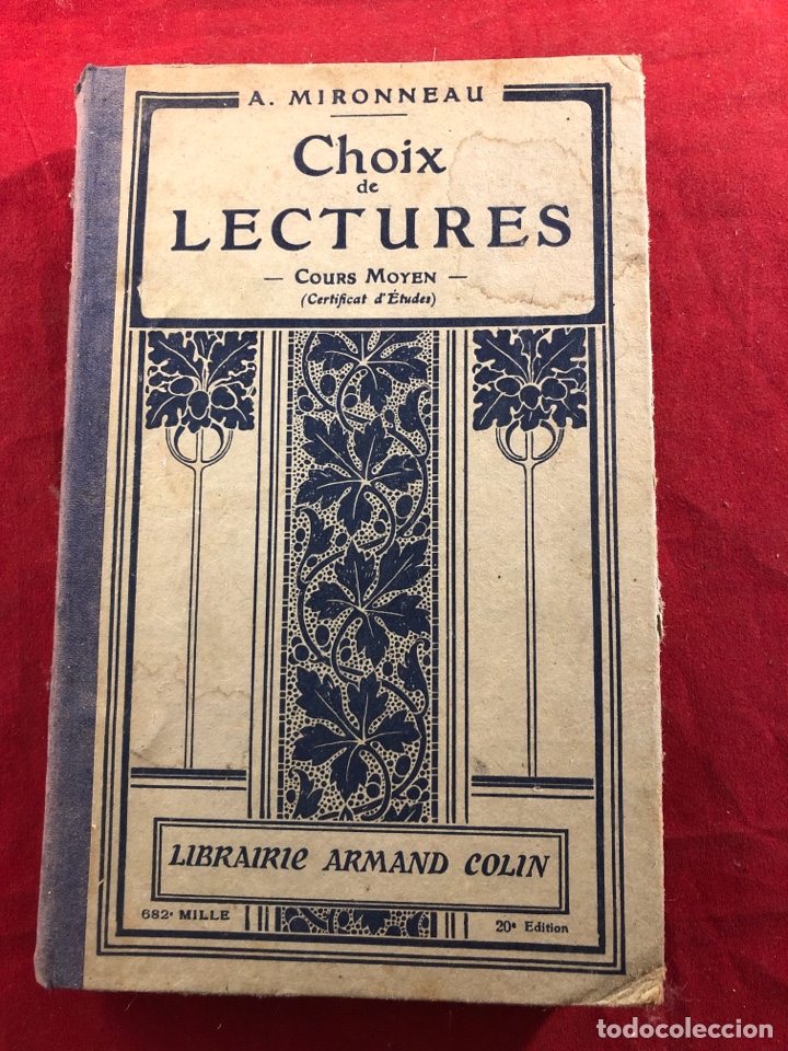 Libros antiguos: Choix de Lectures - Foto 1