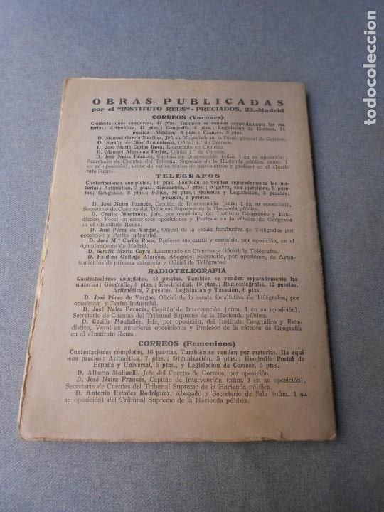 Libros antiguos: NOCIONES DE ALGEBRA - Foto 5