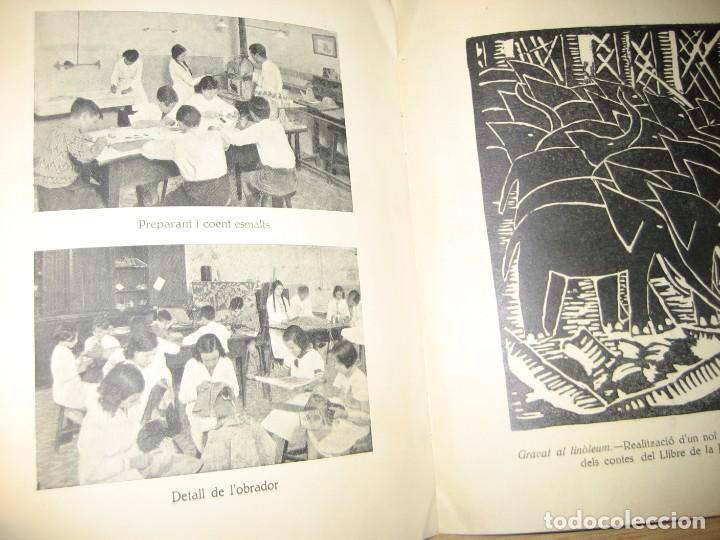 Libros antiguos: grup escolar carrer casp patronat barcelona exp dibuix . antigua revista escuela 1934 republica - Foto 4 - 221564450