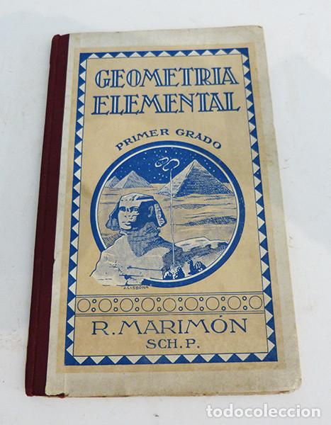Libros antiguos: Libro Geometr&iacute;a elemental (1925) - Foto 1