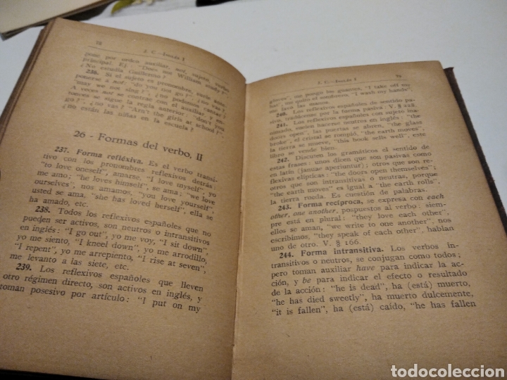 Libros antiguos: Libro estudio del idioma ingl&eacute;s 1926 - Foto 7
