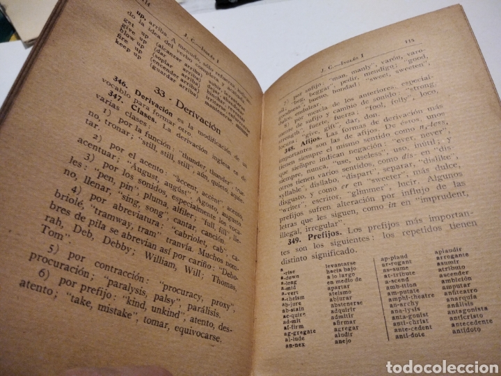 Libros antiguos: Libro estudio del idioma ingl&eacute;s 1926 - Foto 8