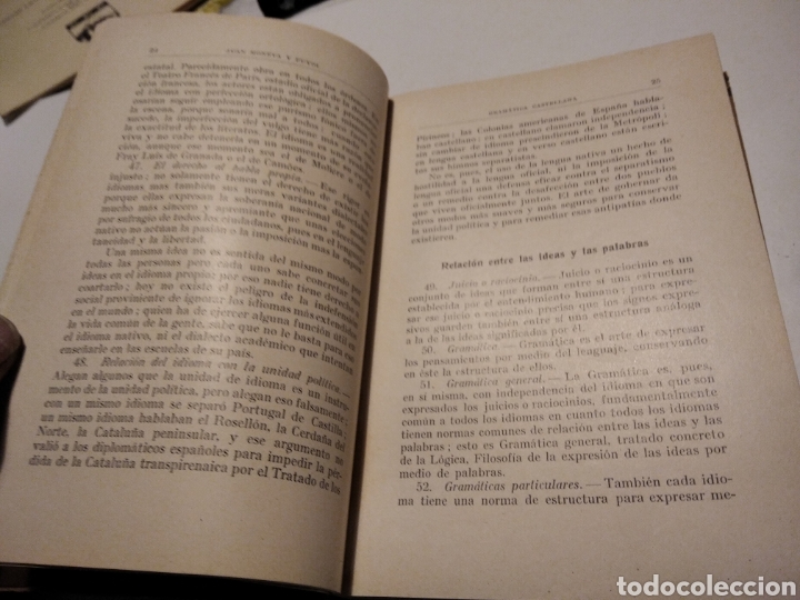 Libros antiguos: Gram&aacute;tica castellana 1929 - Foto 4