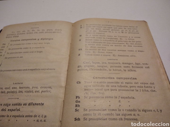 Libros antiguos: M&eacute;todo de franc&eacute;s, 1923 - Foto 6