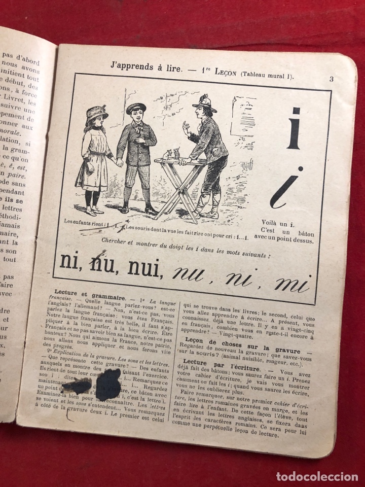 Libros antiguos: METHODE GUYAU LIVRET 1 - Foto 3