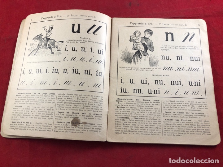 Libros antiguos: METHODE GUYAU LIVRET 1 - Foto 4