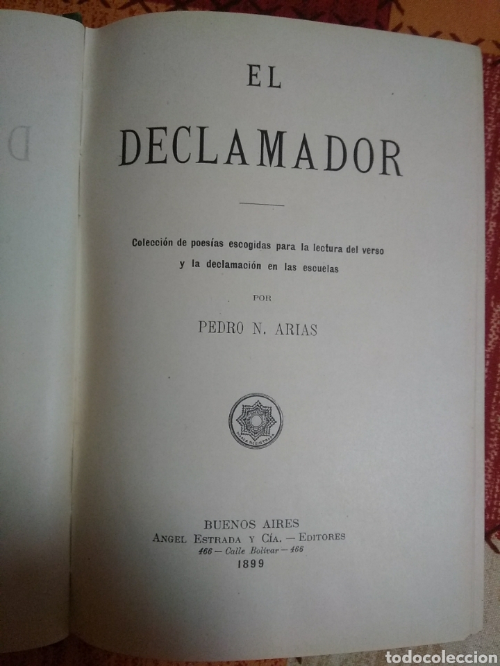 Libros antiguos: El declamador - Foto 3