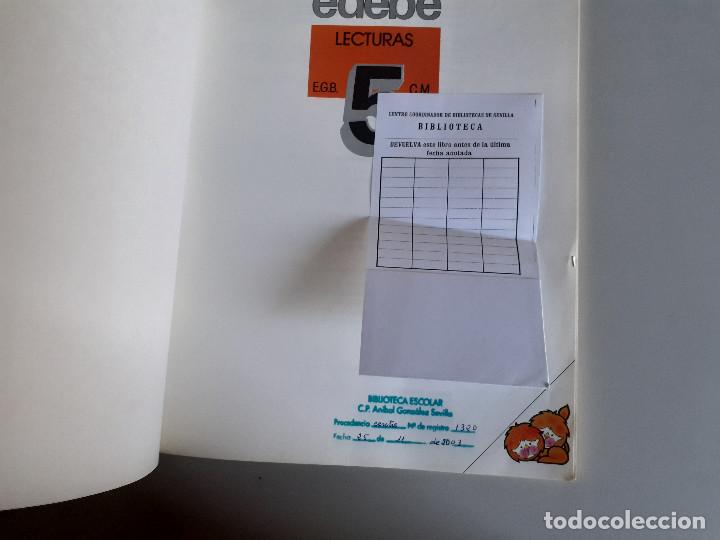 Libros antiguos: EDEBE LECTURAS - QUINTO - Foto 4