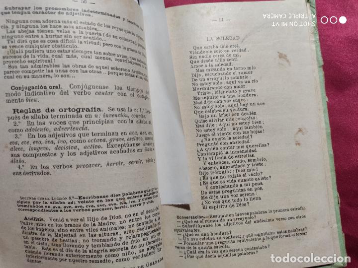 Libros antiguos: ELEMENTOS DE GRAMATICA CASTELLANA. 1914 - Foto 5