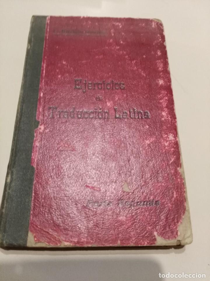Libros antiguos: Ejercicios de traducci&oacute;n latina - Foto 1