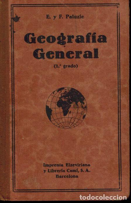 Libros antiguos: GEOGRAF&Iacute;A GENERAL (2 &ordm; GRADO) - Foto 1